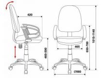 Бюрократ CH-300/Black JP-15-2 Кресло (чёрное)