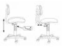 Кресло детское Бюрократ CH-201NX/FlipFlop_P розовый сланцы FlipFlop_P