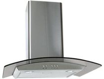 Вытяжка каминная Elikor Аметист 60Н-430-К3Д нержавеющая сталь/тонированное стекло управление: кнопочное (1 мотор)