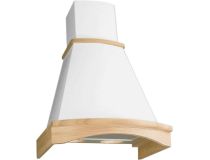 Вытяжка каминная Elikor Ротонда 60П-650-П3Л бежевый/дуб неокрашенный