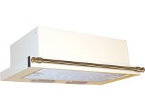 Вытяжка встраиваемая Elikor Интегра 60П-400-В2Л кремовый/рейлинг бронза управление: кнопочное (1 мотор)
