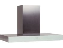 Вытяжка каминная Elikor Агат 90Н-1000-Е4Д нержавеющая сталь/белый управление: сенсорное (1 мотор)