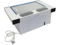 Elikor Интегра 45П-400-В2Л белый/нерж. Вытяжка