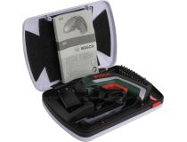 Bosch IXO 06039A8020 Аккум. шуруповёрт (4.5Нм, 215 об/мин,3.6V,1.5Ач Li-Ion, подсв., набор бит 10 шт)