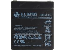 Аккумулятор B.B. Battery HR5.8-12 (12V, 5.8Ah) для UPS
