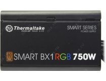 Блок питания Thermaltake PS-SPR-0750NHSABE-1 Smart BX1 RGB 750W (24+2x4+4x6/8пин)