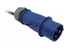 NT SOC 230.32A2.VA-10С13-IEC309 B Блок силовых розеток 19 , чёрный 1U, 10 розеток IEC-320-C13, вход IEC-309