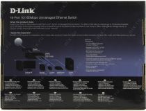 D-Link DES-1016D ,H1A Неуправляемый коммутатор (16UTP 100Mbps)