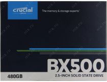 SSD 480 Gb SATA 6Gb/s Crucial BX500 CT480BX500SSD1  2.5  3D TLC