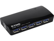 D-Link DUB-1370 ,B2A 7-port USB3.0 Hub + б.п.