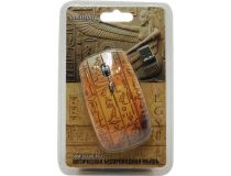 SmartBuy Wireless Optical Mouse SBM-327AG-EG-FC  (RTL) USB 4btn+Roll, беспроводная