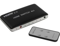 Orient HS0401H-2.0 HDMI Switcher (4in - 1out, ver2.0, ПДУ) + б.п.