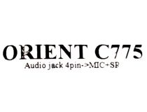 Orient C775 Переходник 4-pin Jack3.5-M -- 2xJack3.5-F