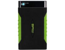 Silicon Power SP020TBPHDA15S3K Armor A15 Black-Green USB3.1 Portable 2.5 HDD 2Tb EXT (RTL)
