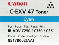 Тонер Canon C-EXV47C Cyan для iR-ADV C250/C255/C350/C351/C355