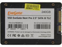 SSD 240 Gb SATA 6Gb/s Exegate Next Pro EX276539RUS  2.5  TLC (OEM)