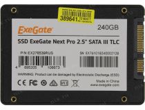 SSD 240 Gb SATA 6Gb/s Exegate Next Pro EX276539RUS  2.5  TLC (OEM)