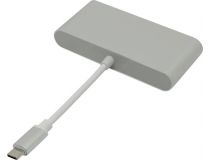 Кабель-адаптер USB-C -  HDMI(F)+USB3.0+USB-C+LAN