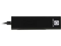 5bites UA3C-45-09BK адаптер USB-C -- UTP 100Mbps + 3-port USB2.0 Hub