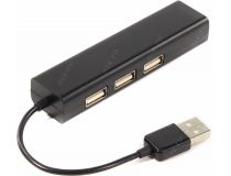 5bites UA2-45-06BK адаптер USB2.0 -- UTP 100Mbps + 3-port USB2.0 Hub