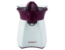 SC - JE50C07 Соковыжималка цитрусовая Scarlett SC-JE50C07 25Вт белый/красный