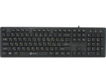 Клавиатура OKLICK Keyboard 520M2U Black USB  104КЛ +2xUSB port 1061587 