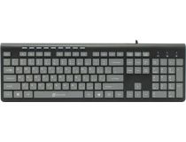 Клавиатура OKLICK Multimedia Keyboard 480M Black-Grey USB  104КЛ+9КЛ М/Мед 1067199 