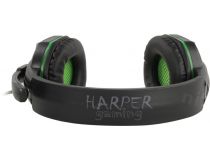 Наушники с микрофоном HARPER GHS-R100 (шнур 2.1м)