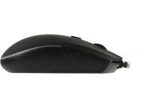 JETACCESS Optical Mouse OM-U55 LED Black  (RTL) USB 6btn+Rol