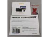 Digma FreeDrive 108 Dual Black (2xCam, 1920х1080/640x480, 140°, LCD 3 ,G-sens,microSDHC,USB,мик, Li-Ion)
