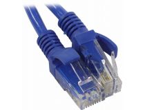 Patch Cord UTP кат.5e 0.3м, синий