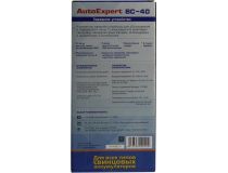 AutoExpert BC-40  Зарядное устройство (6/12V, 4-120Ah)