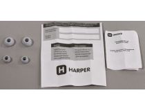 Наушники с микрофоном HARPER KIDS H-52 White (шнур 1.2м)