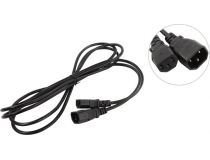 Telecom TP020-IEC320-C13/C14-BK-3м Кабель UPS - устройство 220V (IEC-320-C13-- IEC-320-C14) 3м