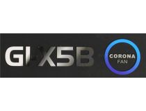 PCCooler GI-X5B Cooler (4пин, 1155/AM4, 26.5дБ, 1000-1800 об/мин, Al+тепл.трубки)