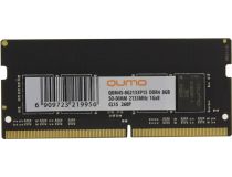 QUMO QUM4S-8G2133P15 DDR4 SODIMM 8Gb  PC4-17000  CL15 (for NoteBook)