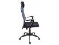 Бюрократ KB-8/DG/TW-12 Кресло (спинка серая сетка, сиденье серая ткань)