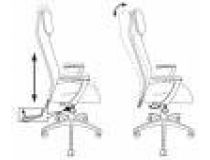 Бюрократ KB-8/DG/TW-12 Кресло (спинка серая сетка, сиденье серая ткань)