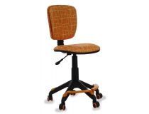 Кресло детское Бюрократ CH-204-F/GIRAFFE подставка для ног оранжевый жираф