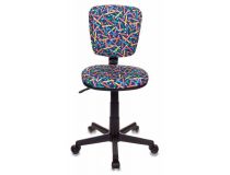 Кресло детское Бюрократ CH-204NX/PENCIL-BL синий карандаши