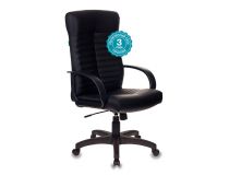 Кресло руководителя Бюрократ KB-10LITE/BLACK черный искусственная кожа