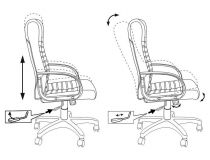 Кресло руководителя Бюрократ KB-10LITE/BLACK черный искусственная кожа