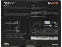 Блок питания be quiet! PURE POWER 11 L11-700W  700W ATX (24+2x4+4x6/8пин) BN295 
