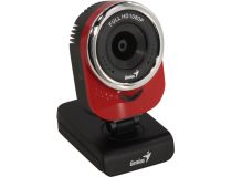 Genius QCam 6000 Red (USB2.0, 1920x1080, с микрофоном) 32200002401 