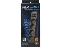 Сетевой фильтр ZIS Pilot m-Max  3м  (4 розетки) 144 