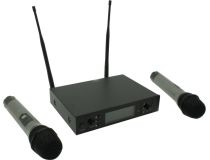 Axelvox DWS7000HT радиомикрофонная система UHF (2-канальный приемник + 2 динамических микрофона)