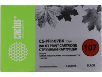 Картридж Cactus CS-PFI107BK Black для Canon iPF670/680/685/770/780/785