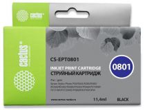 Картридж Cactus CS-EPT0801 Black для Epson Photo P50/R265/R285/R360/RX560/RX685/PX650/PX710W/810FW
