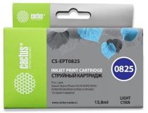 Картридж Cactus CS-EPT0825 Light Cyan для Epson R270/290/295/390, RX590/610/615/690, TX700W/800FW