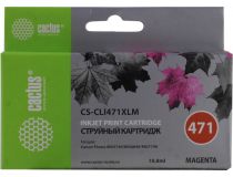 Картридж Cactus CS-CLI471XLM Magenta для Canon Pixma MG5740/MG6840/MG7740/TS5040